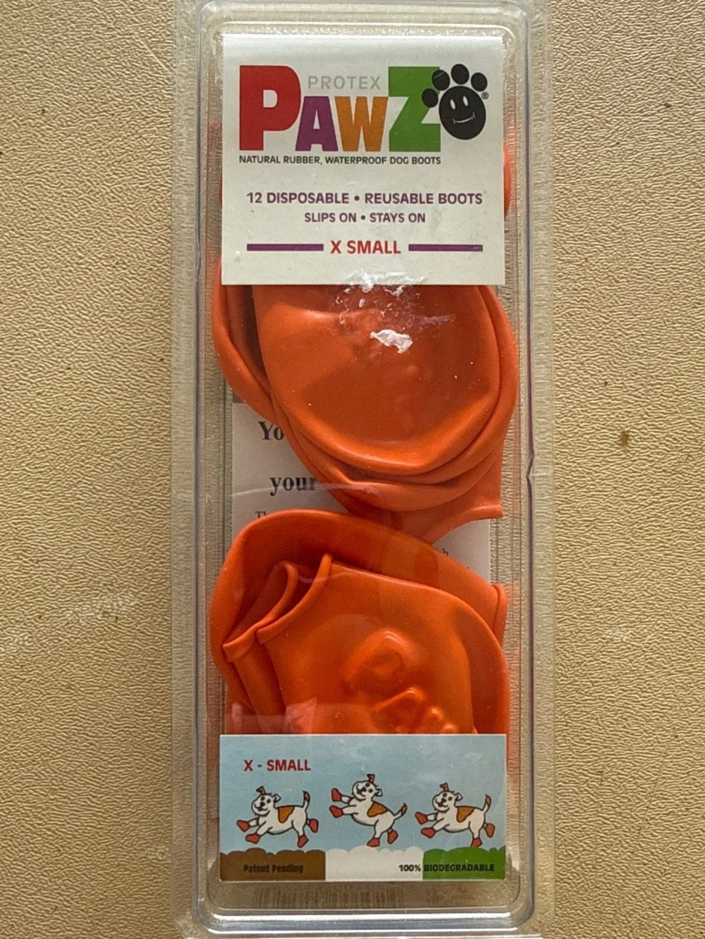 Pawz Waterproof Dog Boots (XS)